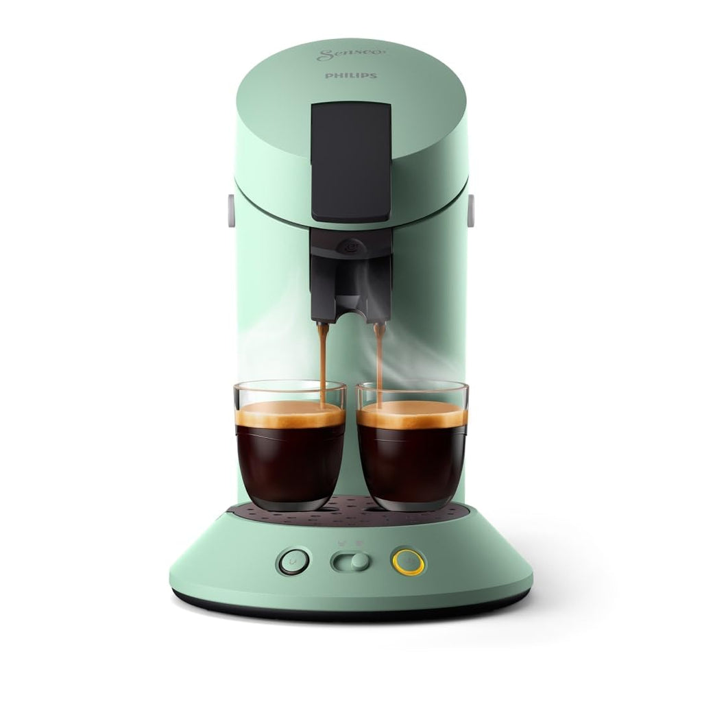 Machine à café dosette Senseo Original Plus vert désert – réf. CSA210/80