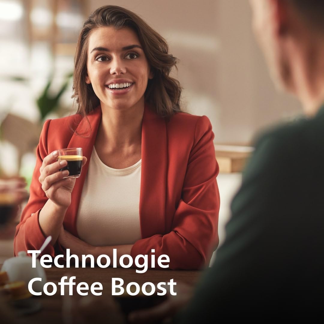 Senseo CSA210/35 : machine à café à dosettes rouge tendre, 1 ou 2 tasses