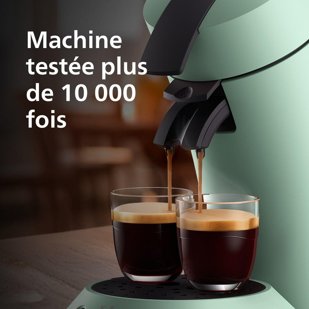 Machine à café dosette Senseo Original Plus vert désert – réf. CSA210/80