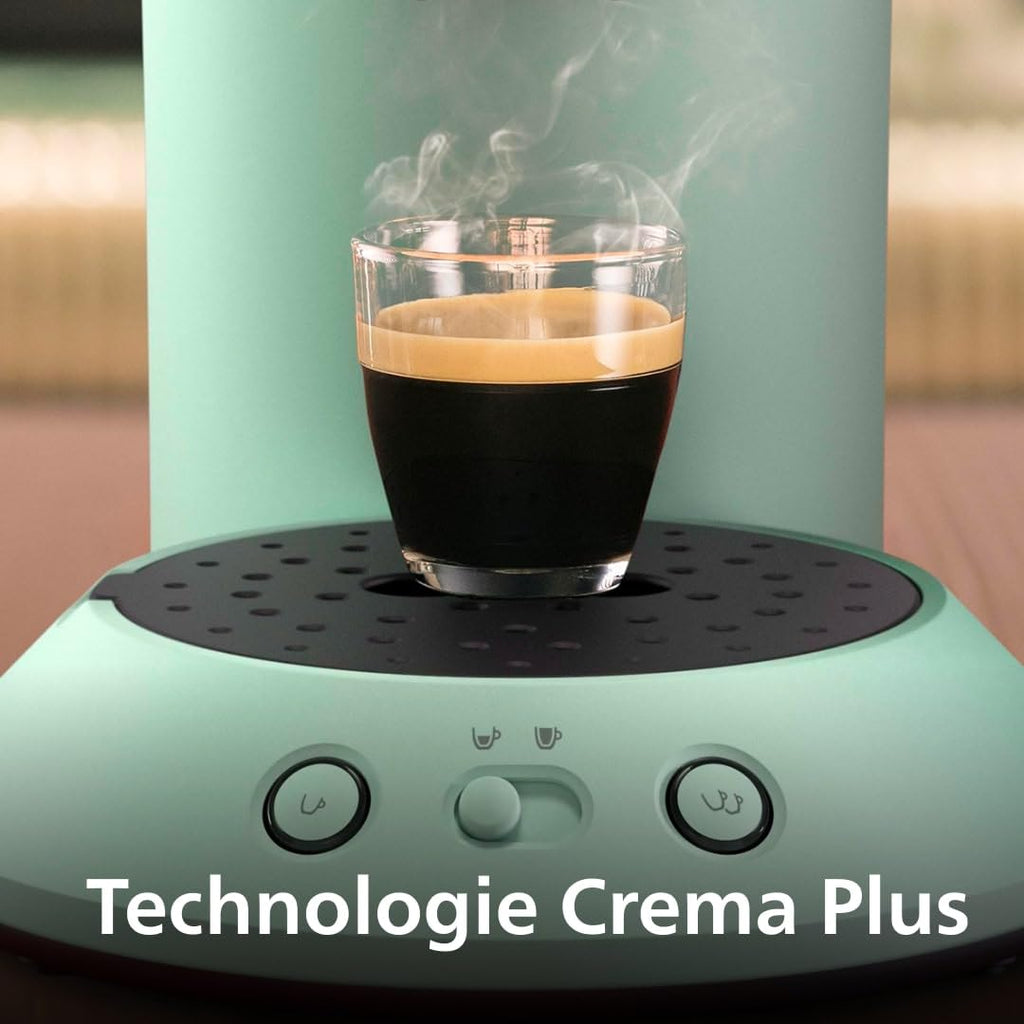 Machine à café dosette Senseo Original Plus vert désert – réf. CSA210/80