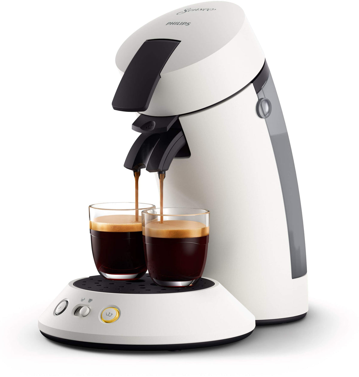 Senseo Original Plus blanche CSA210/11 – café dosette 1 ou 2 tasses