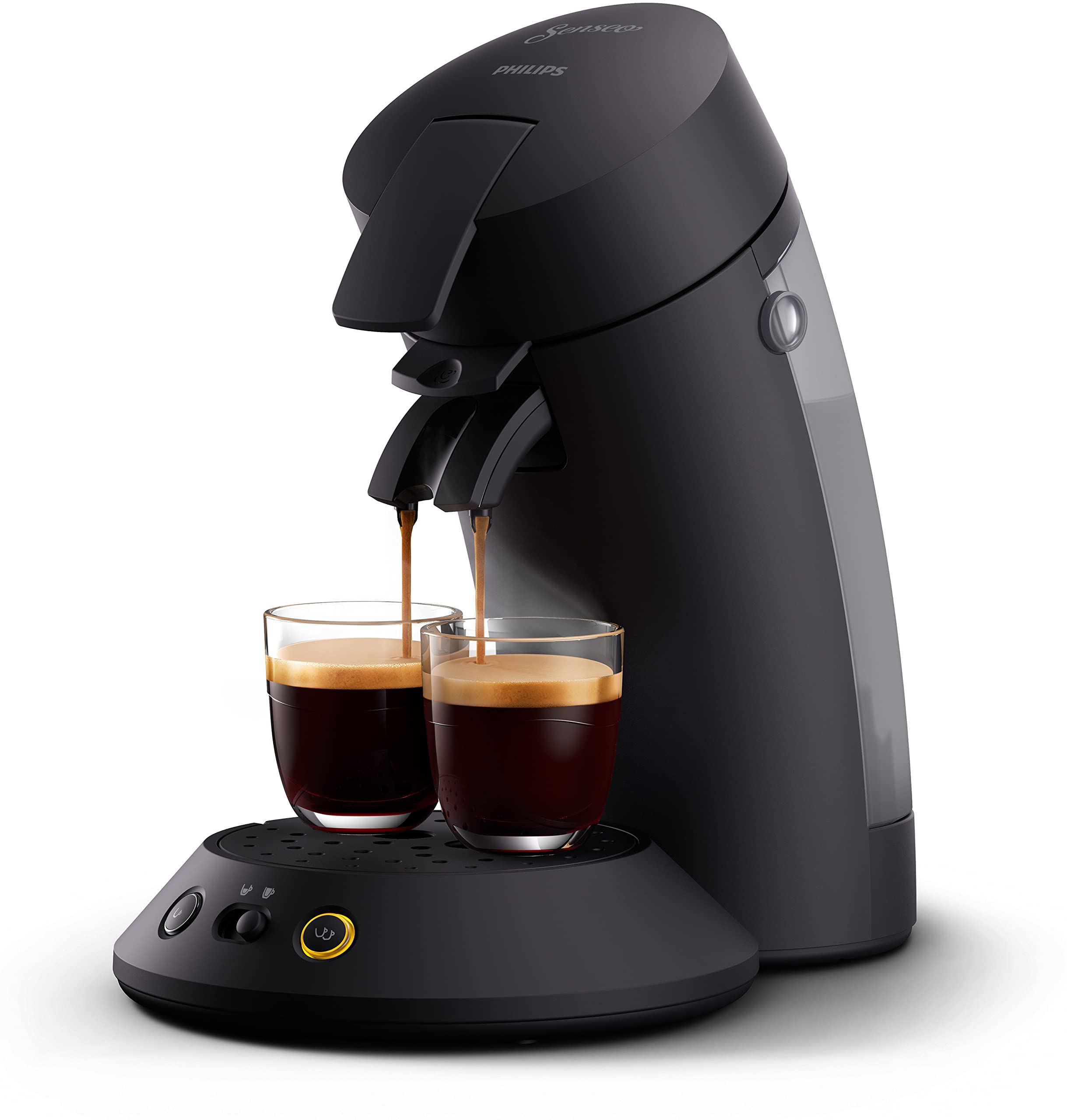 Cafetière à dosettes Senseo Original Plus noire CSA210/22